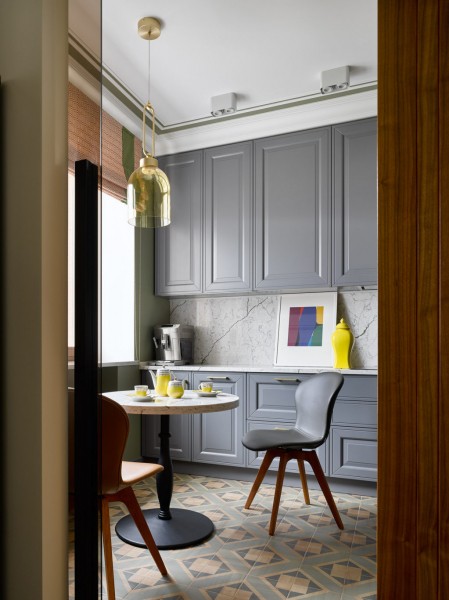 Квартира для пожилой пары в Москве, 120 м²