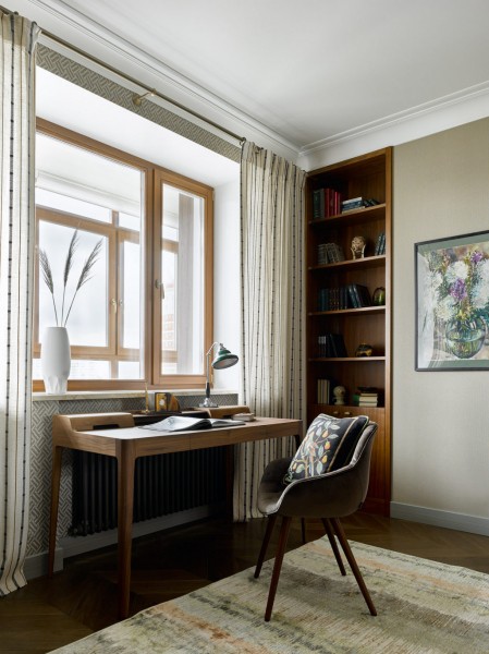 Квартира для пожилой пары в Москве, 120 м²