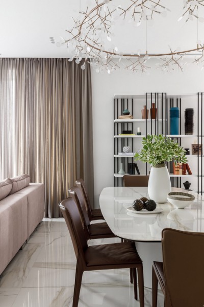 Квартира в московской новостройке, 160 м²