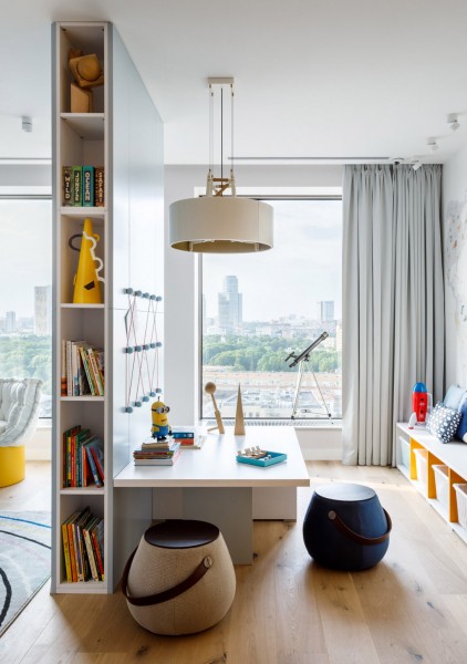 Квартира в московской новостройке, 160 м²