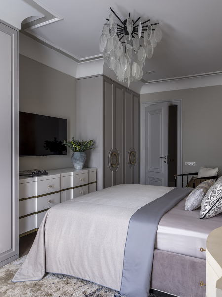 Современный ар-деко: квартира 102 м² в Москве
