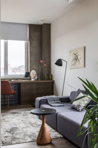 Лаконичная квартира 100 м² в Ростове-на-Дону