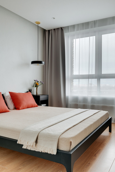 Современная квартира 70 м² с этническим декором