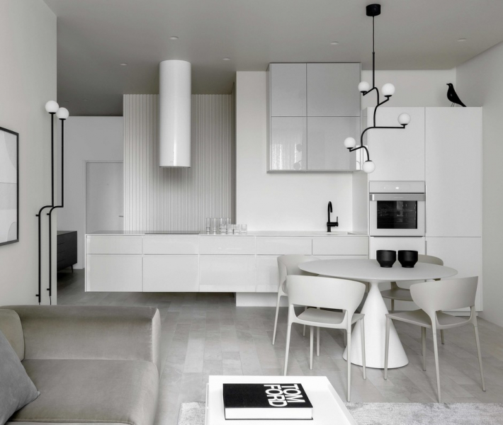 Серый кардинал: квартира 62 м² в Москве