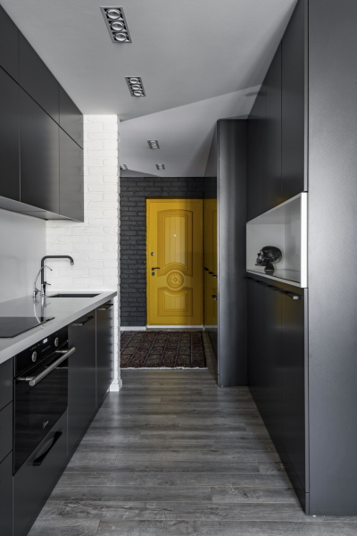 Квартира с этническими мотивами 43,8 м² в Екатеринбурге